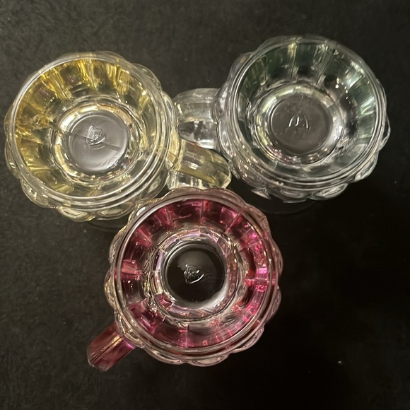 1950s Federal Glass Co Mini Beer Mugs - Picture 3 of 6